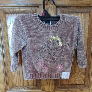 Absolutely Darling Girl's Soft Brown Pixar Toy Story Sweater NWT 12M